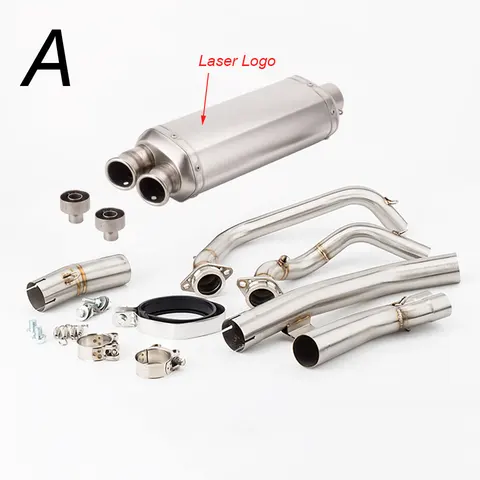 Система выхлопных газов для мотоцикла Espace Moto Slip On для Honda Crf1100 Crf1100L Africa Twin Exhausts 2020 2021 2022