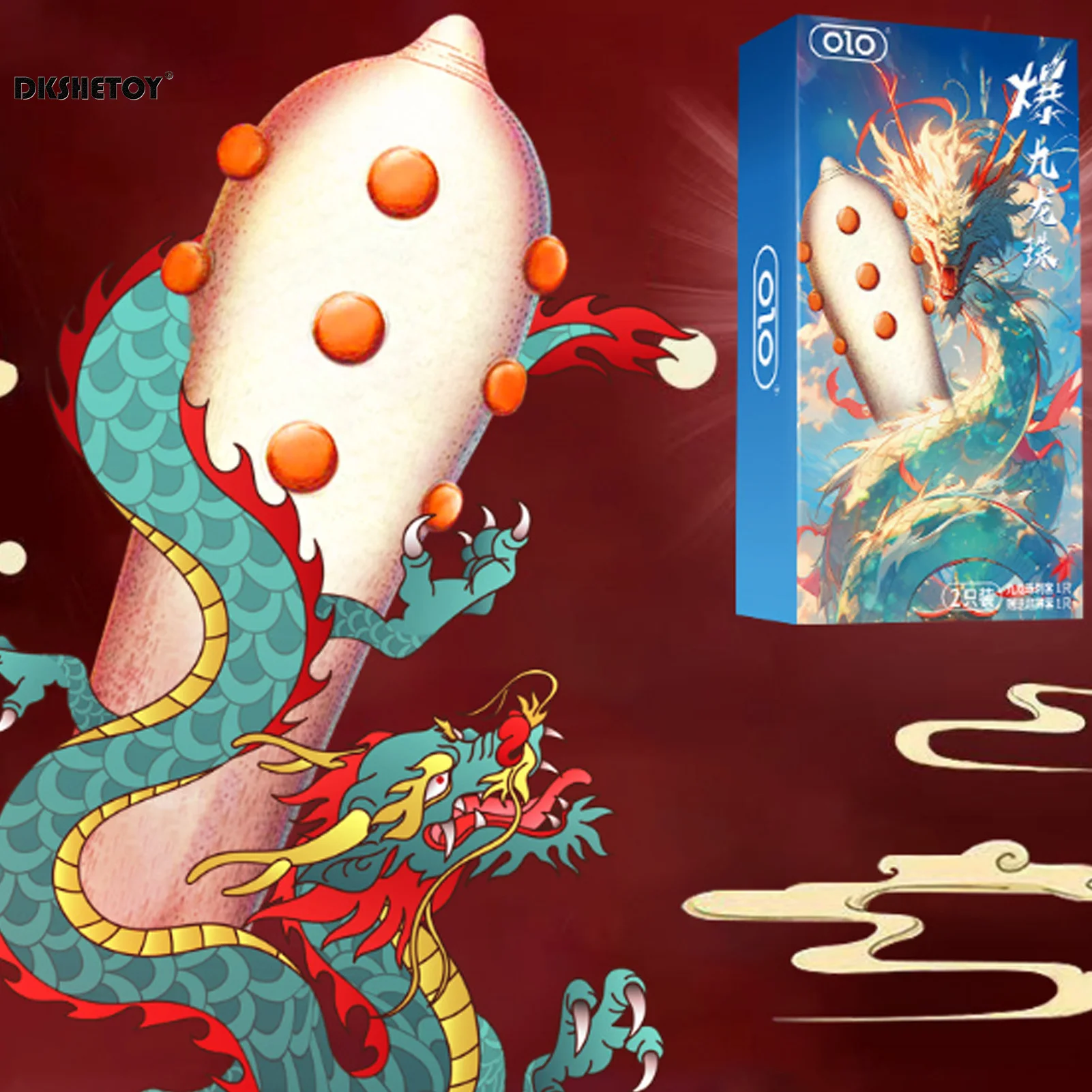 2 шт. встроенный презерватив для стимуляции точки G