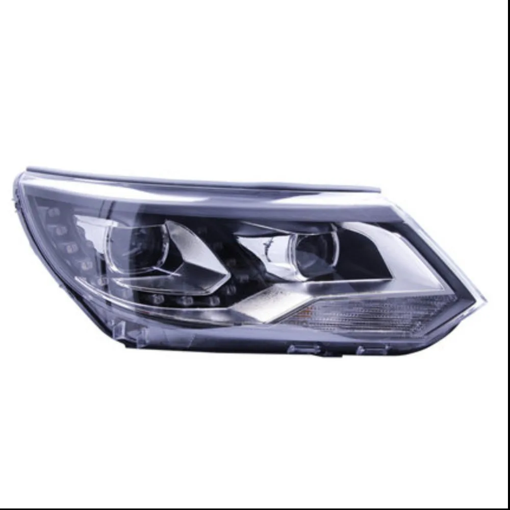 

Pair of Car Headlight assembly For Volkswagen Tiguan 2013-17 xenon DRL daytime running light turn signal head lamp