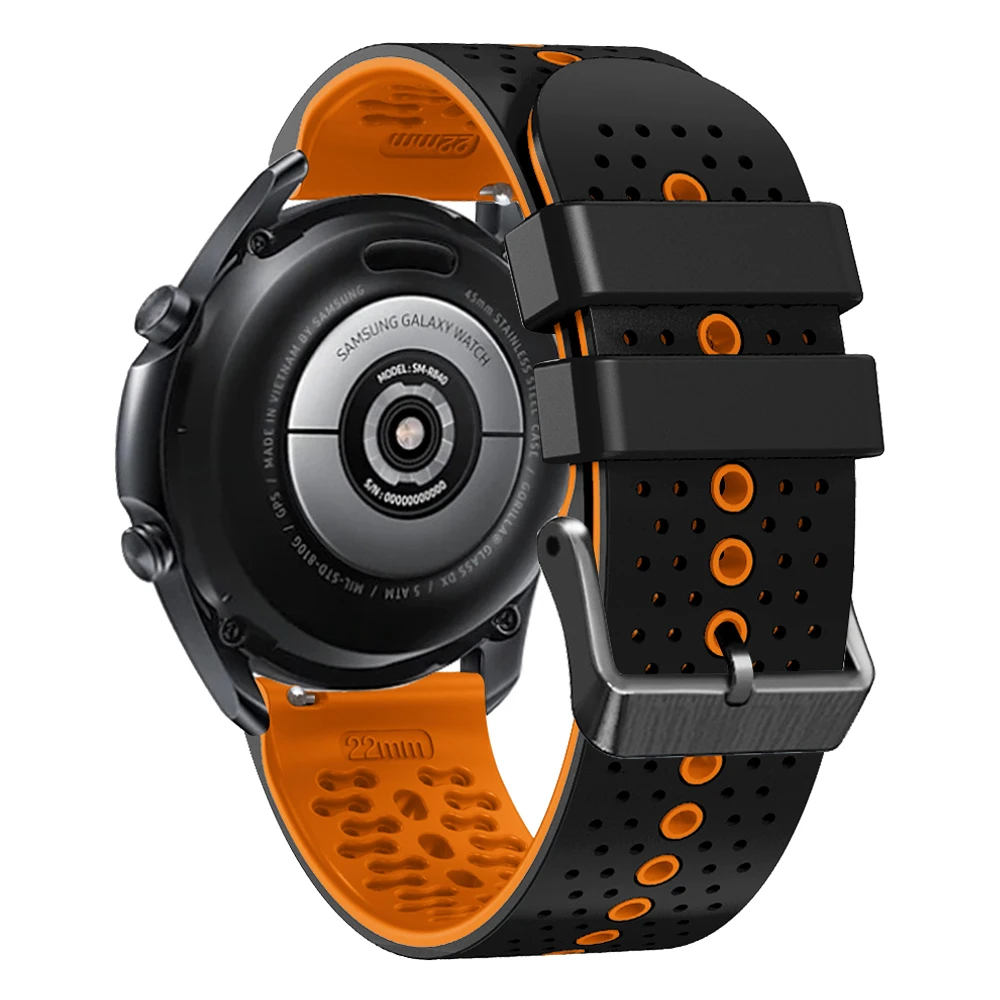 Фото Ремешок силиконовый для часов Huami Amazfit Cheetah Pro, сменный Браслет для Amazfit Balance GTR 4 3, аксессуары для часов, 22 мм №3