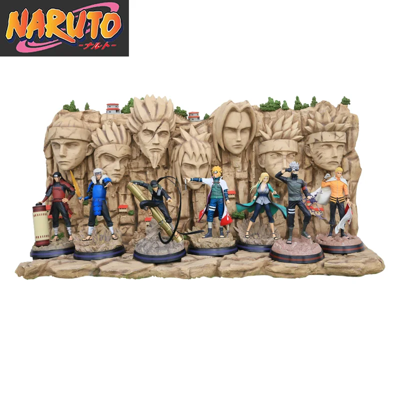 

Naruto Successive Dynasties Hokage action figures naruto Namikaze Minato Hatake Kakashi Tsunade Collectible Model Toys Gift