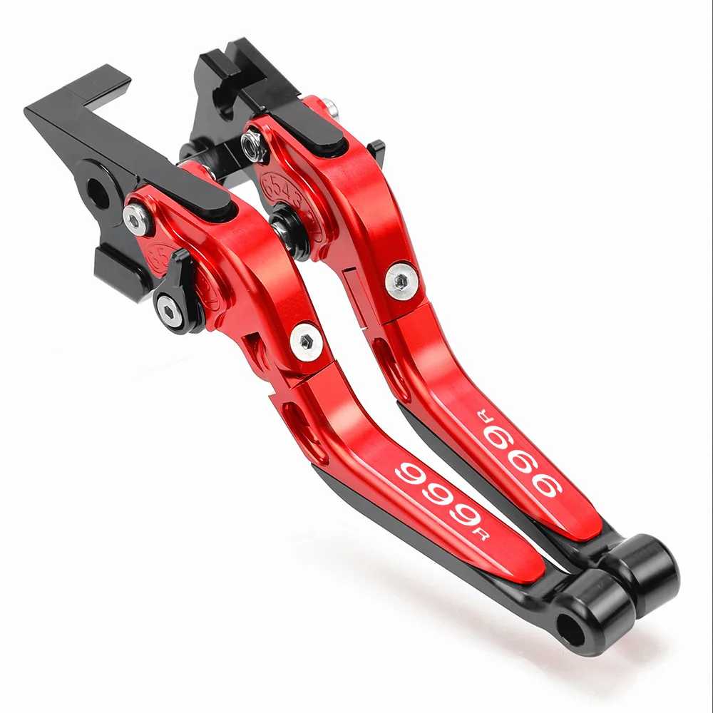 

Brake Lever & Clutch Levers FOR DUCATI 999R 999 R 2003 2004 205 2006 Long Shorty CNC Folding Extendable Handle Handlebar
