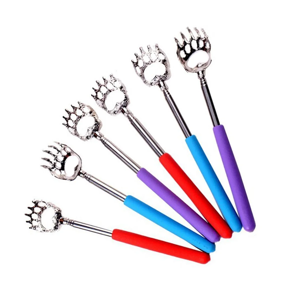 

6PCS Back Scratchers Metal Portable Long Handle Back Scratchers Tool for Women The Olders Men
