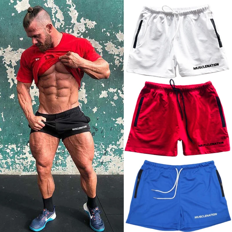

American training shorts men's three-point pants breathable fitness sports pants summer quick-drying running basketball pants