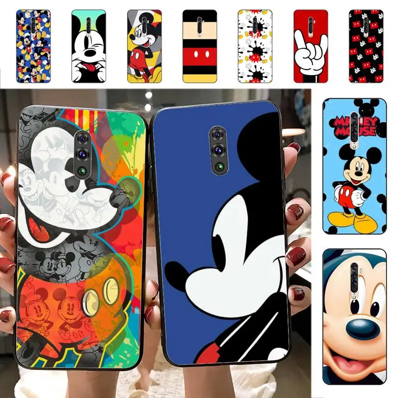

Disney Mickey Phone Case for Vivo Y91C Y11 17 19 17 67 81 Oppo A9 2020 Realme c3