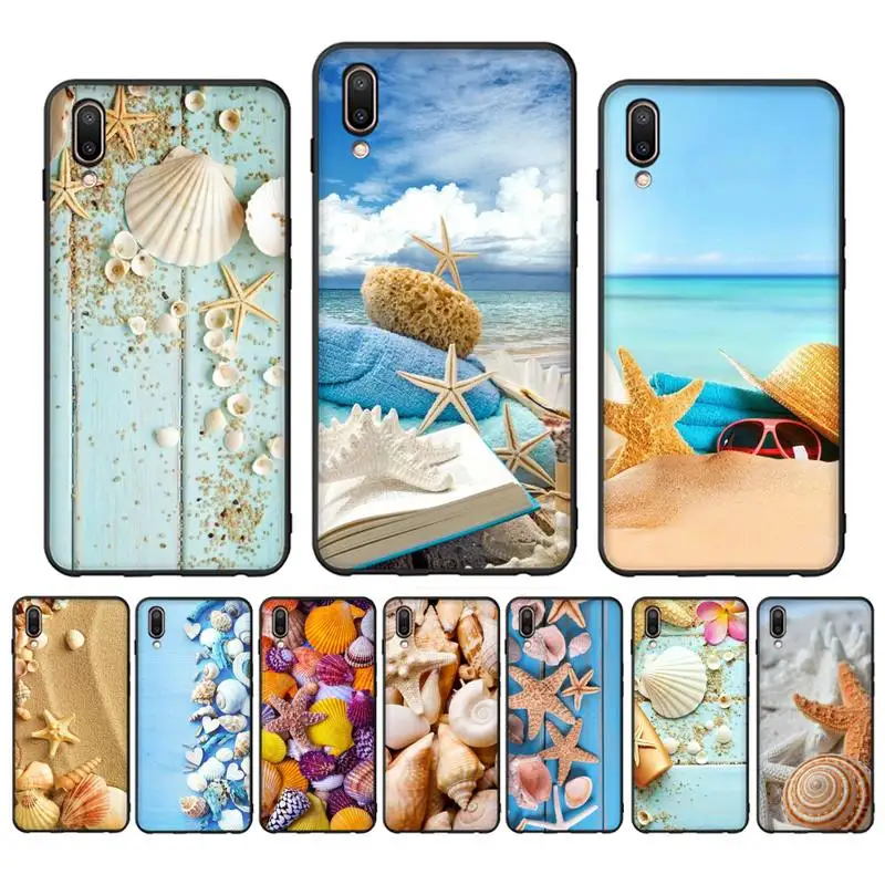 

Seashells Sea Star Phone Case for Samsung A51 A30s A52 A71 A12 for Huawei Honor 10i for OPPO vivo Y11 cover