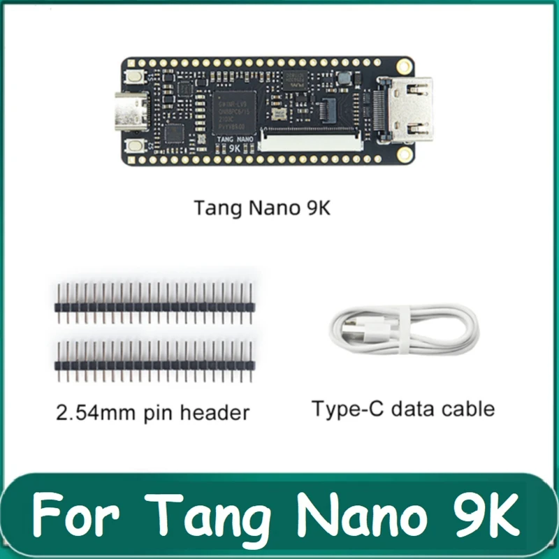 

For Tang Nano 9K FPGA Goai Development Board GW1NR-9 RISC-V RV HD 40P RGB Interface Learning Motherboard