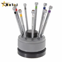 9pcs precision screwdriver set watch repair tool kit for watchmaker watch glasses flat blade assort slotted tool hand tool