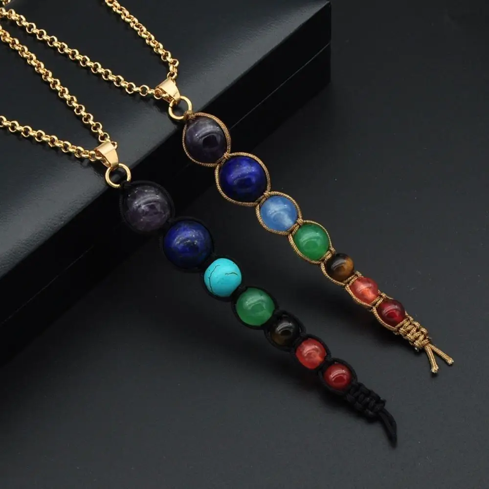 

Gifts Choker Chakra Women Natural Yoga Jewelry Pendant Necklace Beadnecklace Necklace Pendant