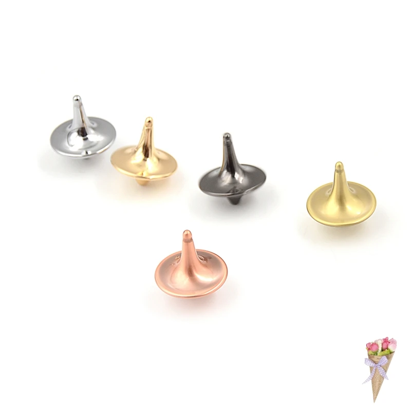 Metal Spinning Top Toys For Children Adult Antistress Gyroscope Office Party Game Favor Spin Top Spinner Gyro Toy 5 Colors images - 6