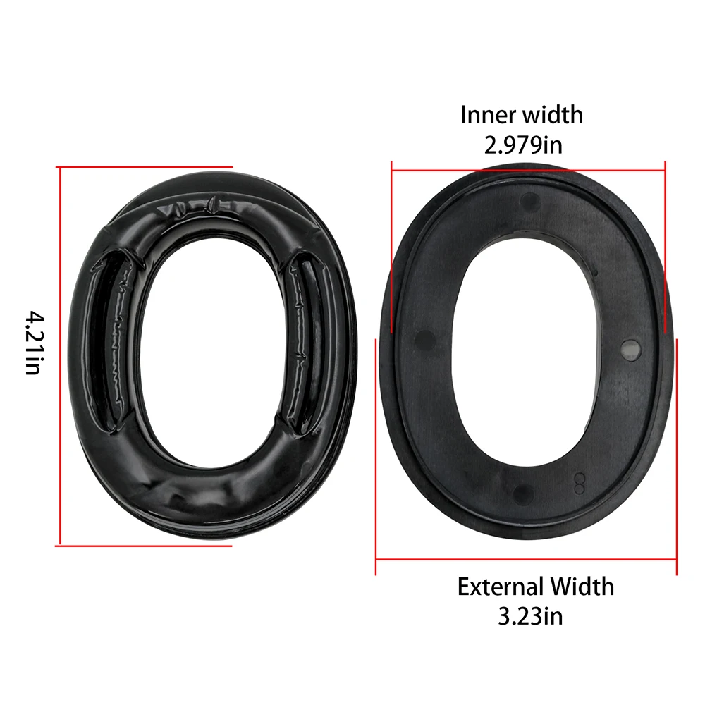 HEARING TACTICAL COMTAC Airsoft Tactical Headset COMTAC I II III Hunting Shooting Headphone Accessories Sightlines Gel Ear Pads