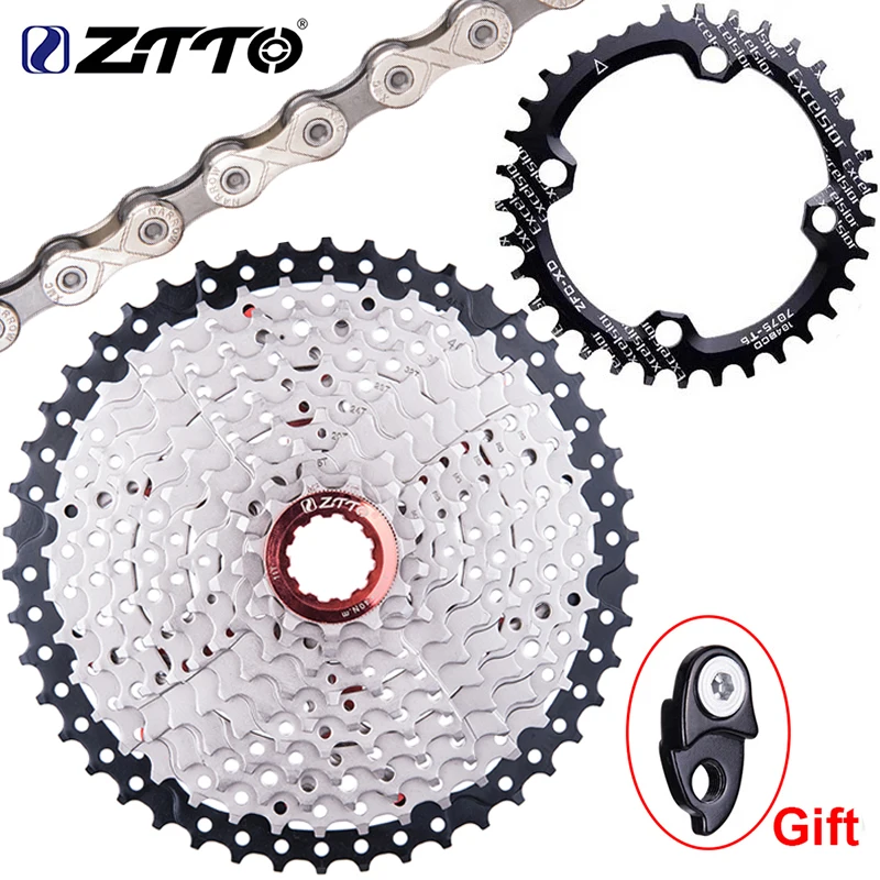 

ZTTO 10S11-46T bicycle sprocket MTB10S 10v 46t k7 mountain bike cassette 10 speed sprocket vielas para bicicleta mtb mtb parts