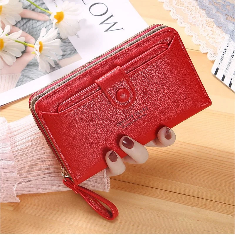 

Wallet Women 2021 Lady Short Wallets Clutch bag Money Purses Small Fold Leather Female Coin Purse Card Holder