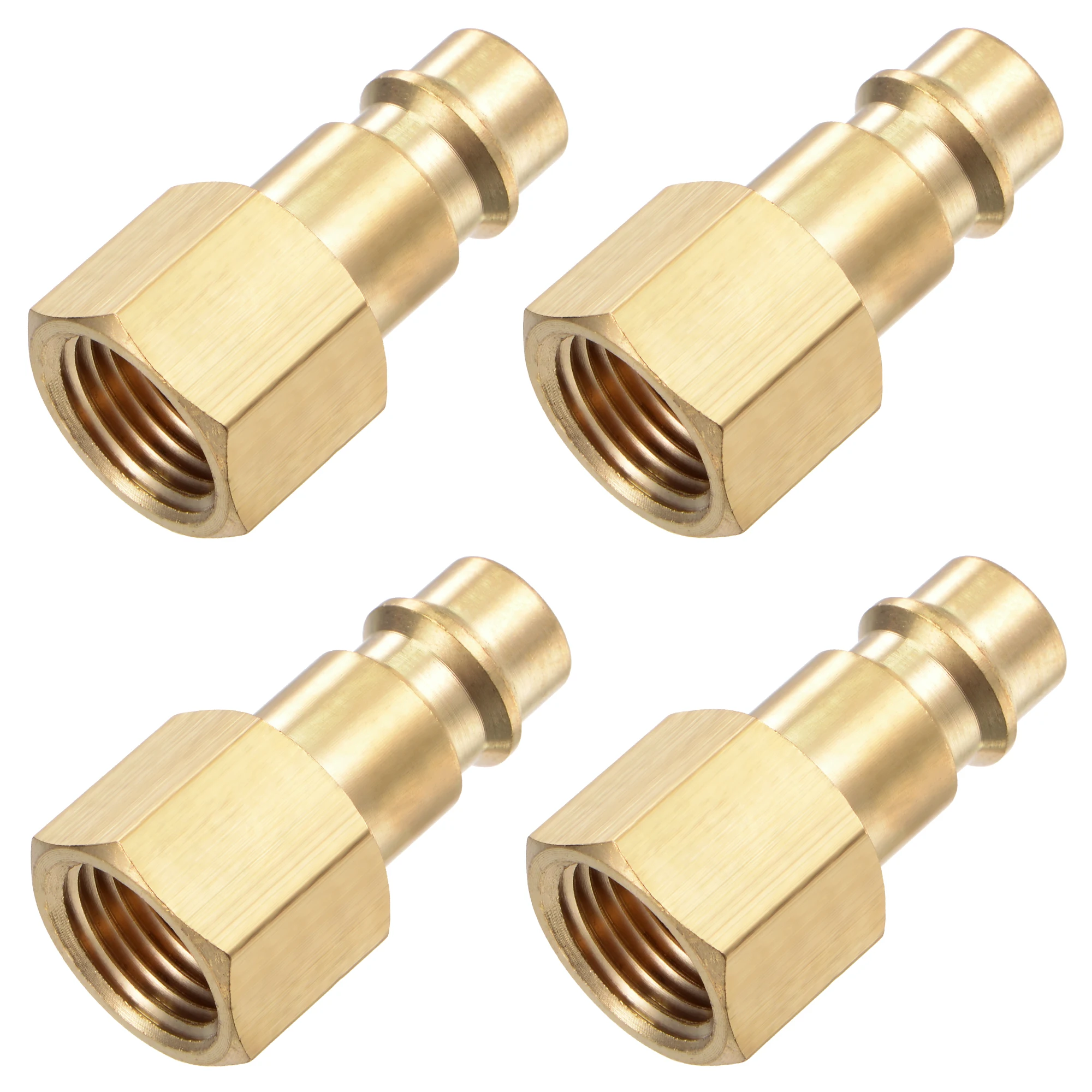 

Латунный штуцер Uxcell 1/4NPT, внутренняя резьба 12 мм, внешний диаметр, шестигранный переходник для трубы, 4 шт.