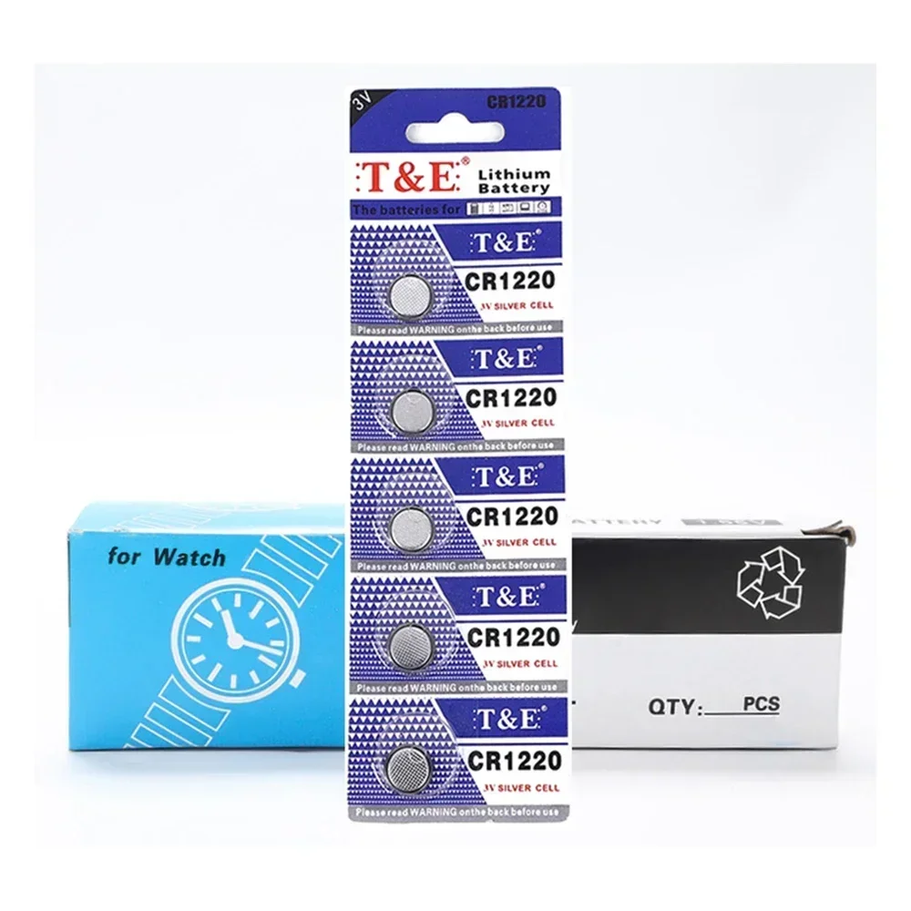 Литиевая батарейка-таблетка BR1220 LM1220 DL1220 CR1220 L04 5012LC 100 шт