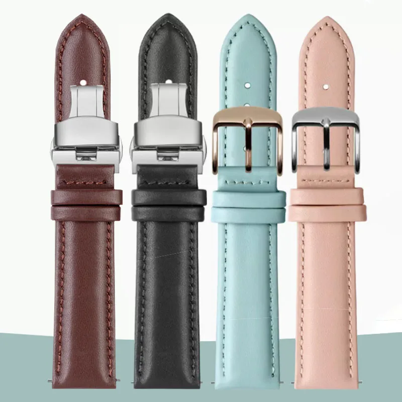 Ремешок из воловьей кожи для часов быстросъемный браслет Omega Common Moon Saturn Series