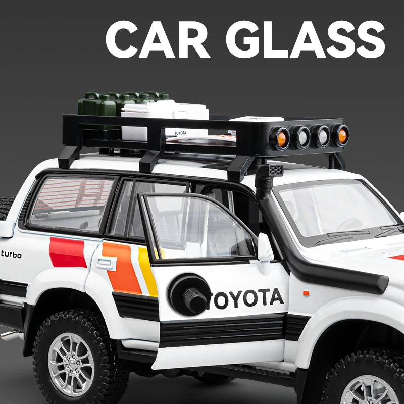 1:24 Land Cruiser LC80 SUV Внедорожник Литая под давлением модель автомобиля Игрушки из