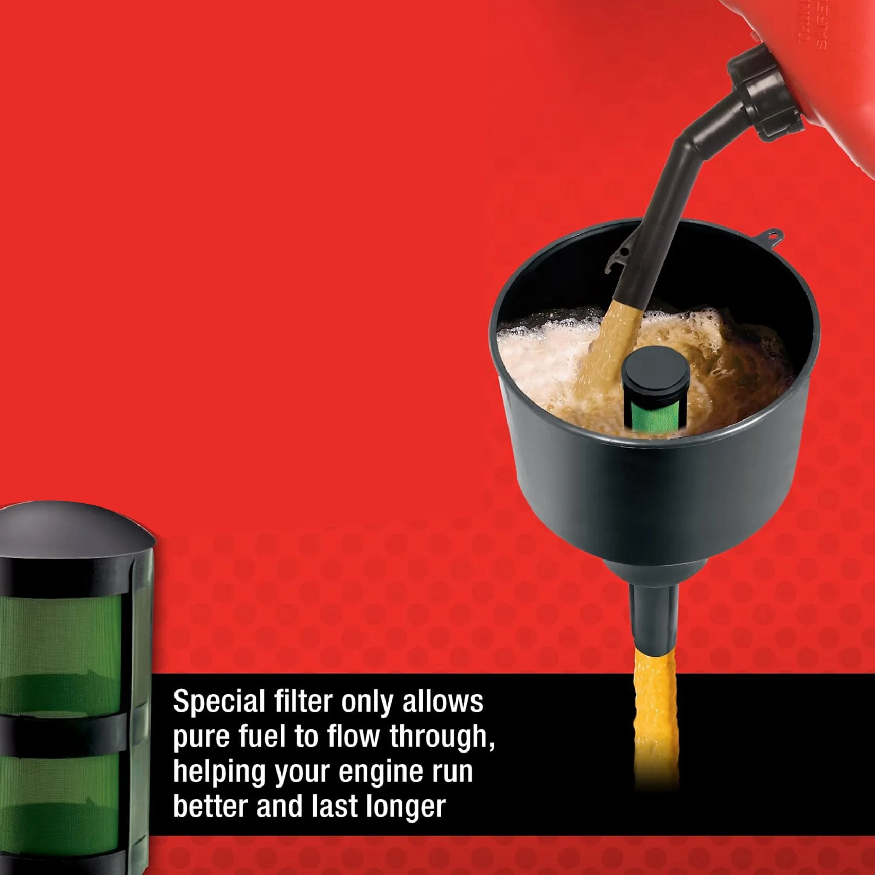 

Высокоскоростной проводящий портативный топливный фильтр AF15CB