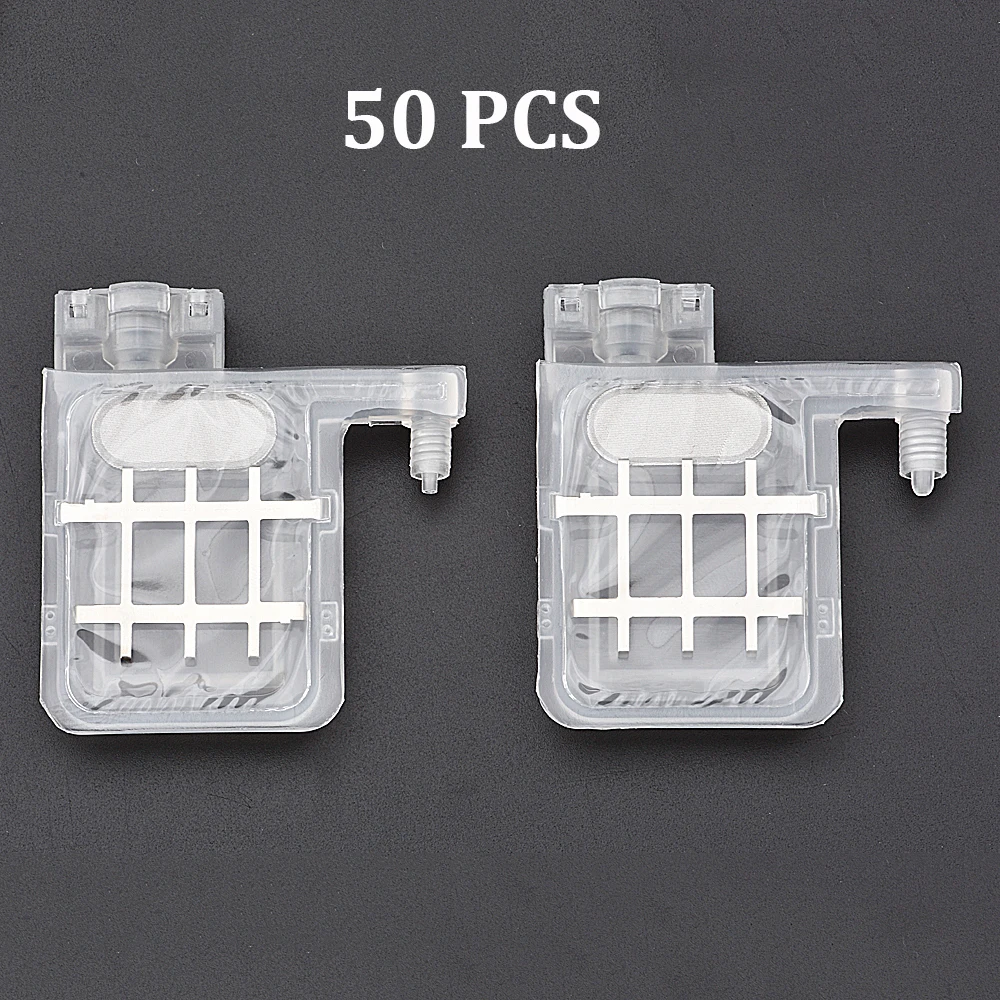 

50PC Transparent DX5 big ink damper for EPSON XP600 TX800 4720 I3200 DX5 Mutoh Galaxy Xuli ECO solvent printer ink dumper filter