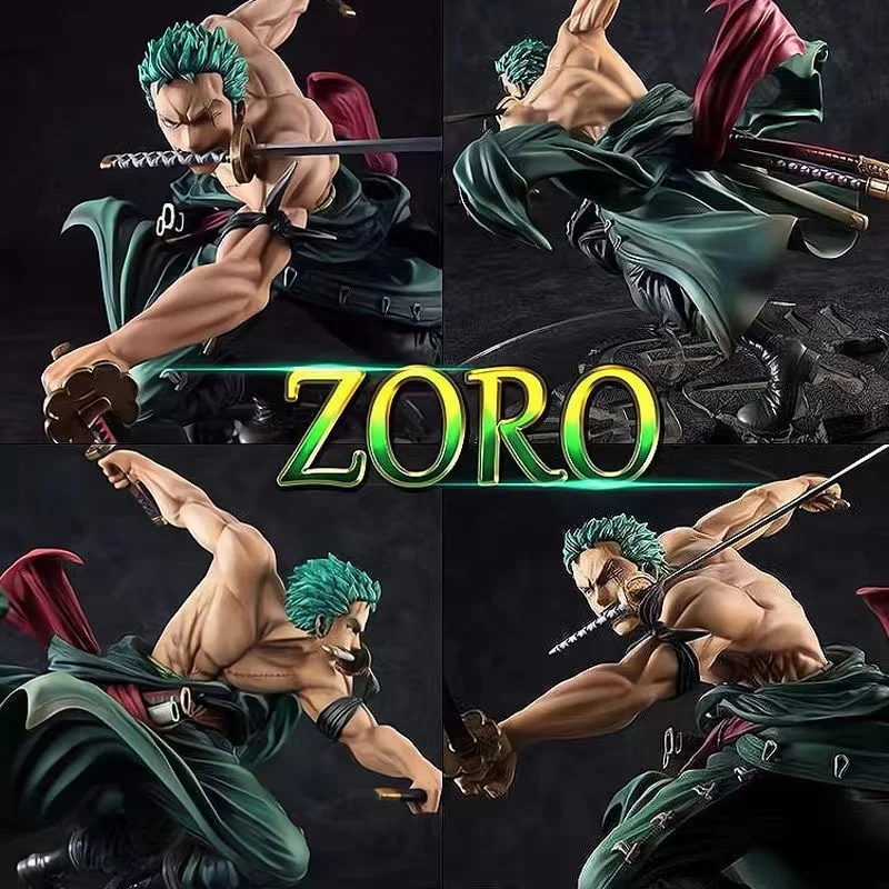 

Anime One Piece 10cm Figure Roronoa Zoro Anime Statue PVC Action Figure Collection Model Toys Gift