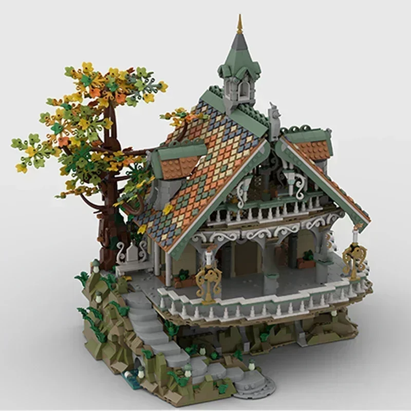 Конструктор Moc модель Король-улица Модульные строительные блоки подарки