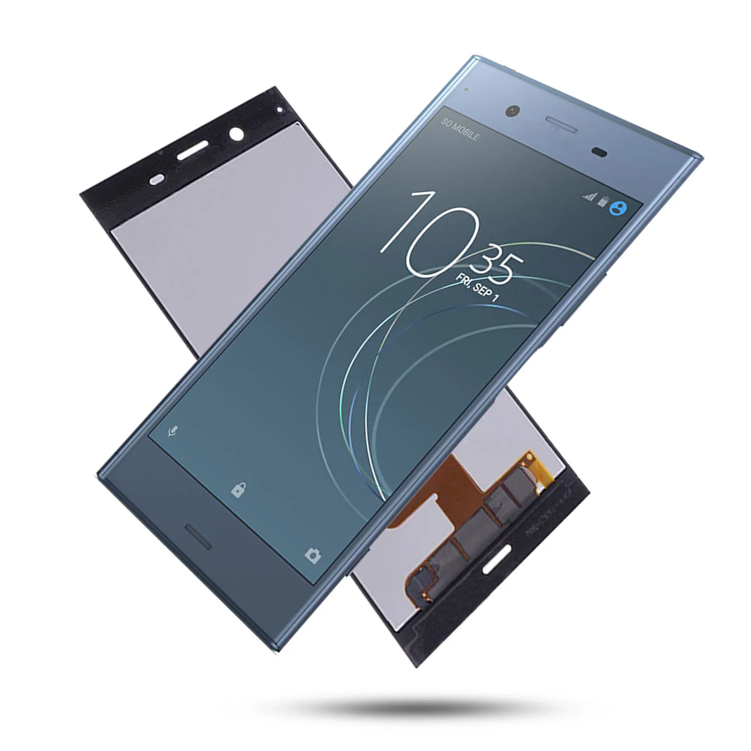 Cena Oryginalny Wyświetlacz LCD Do Sony Xperia XZ1 G8341 G8342 F8341 Najwyższej Jakości Ekran Dotykowy Części Zamienne Naprawa Telefonów Komórkowych