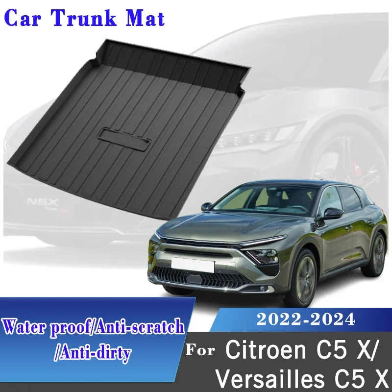 Коврик в багажник автомобиля Citroen C5x C5 X Versailles 2022 2023 2024 коврики для багажника