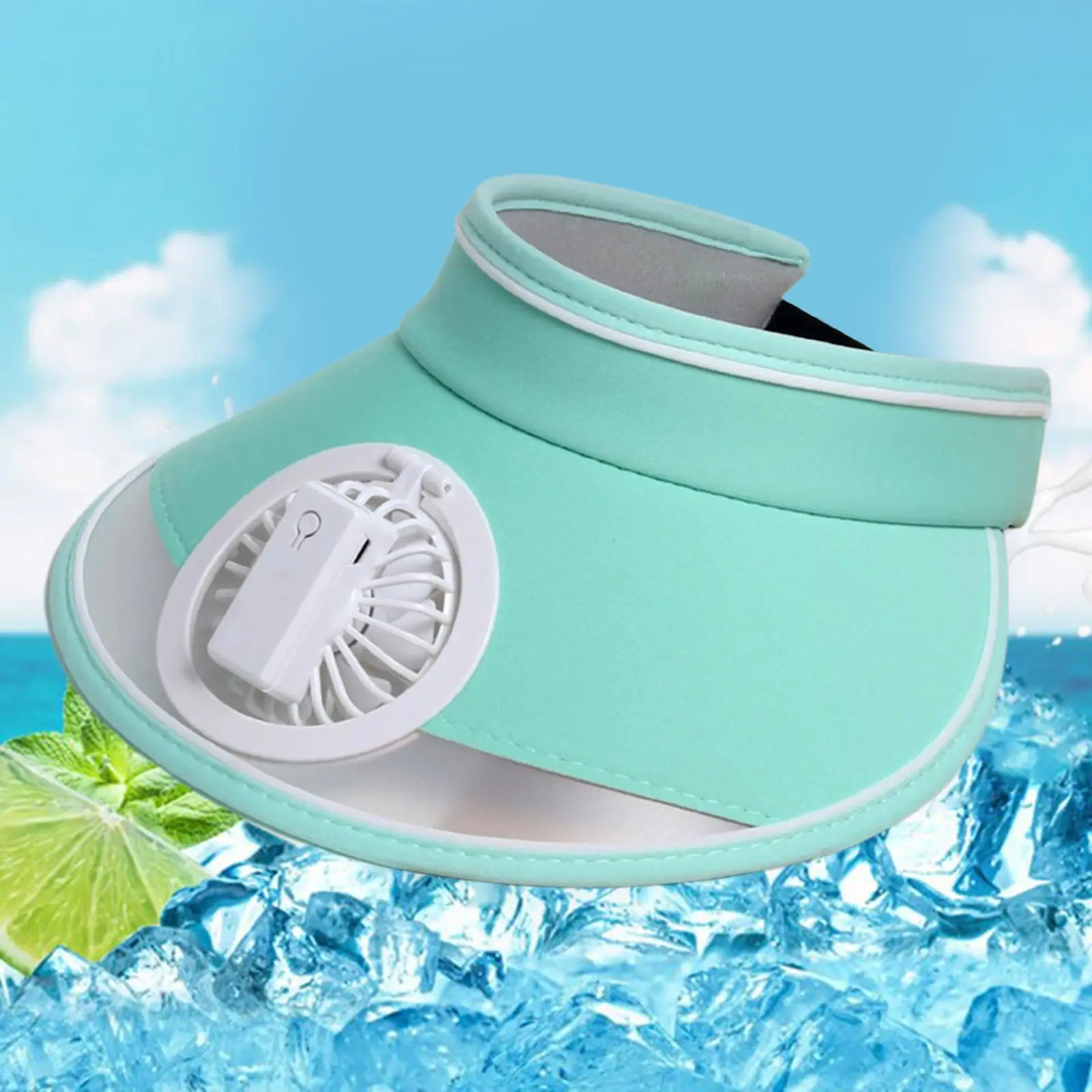 

Sun Hat Built in Fan Rechargeable Lightweight Casual Sun Protection Summer Hat