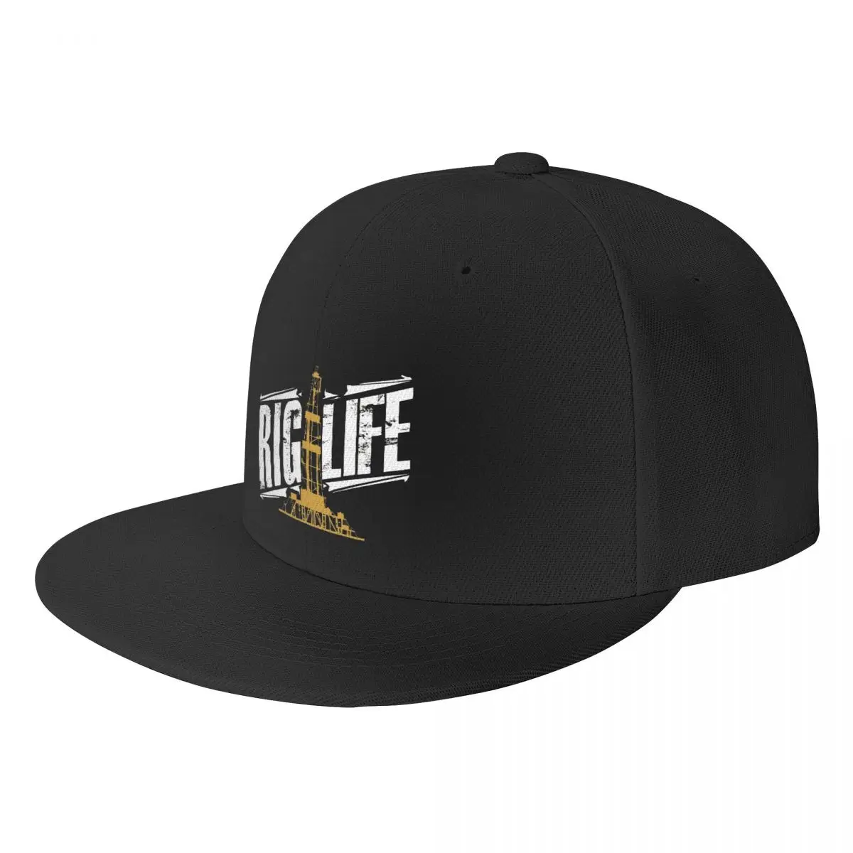

Rig Life Roughneck Oilfield For Rig Simple Cap Women Fashion Cap Baseball Cap Men Outdoor Sunshade Cap