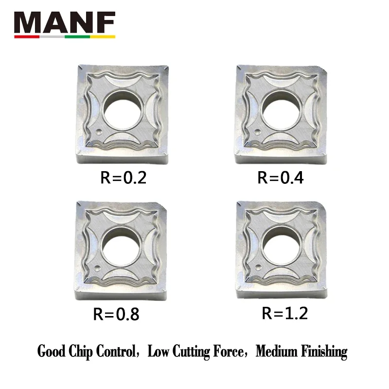 MANF SNMG1204 вставка для токарного станка ЧПУ Cermet алюминиевый стержень токарный