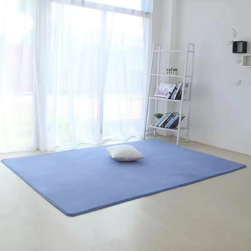 

Коврик для йоги из кораллового бархата, с эффектом памяти