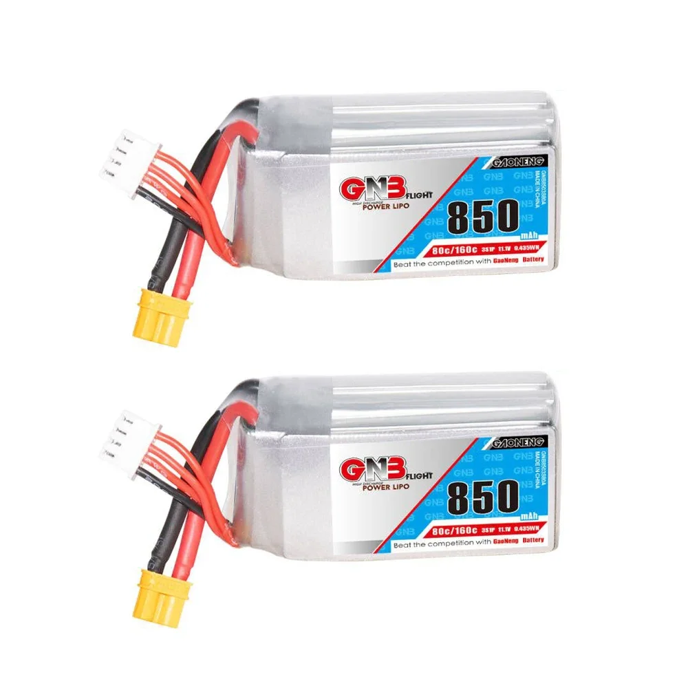 Gaoneng GNB 3S 11.1V 850mAh 80C JST