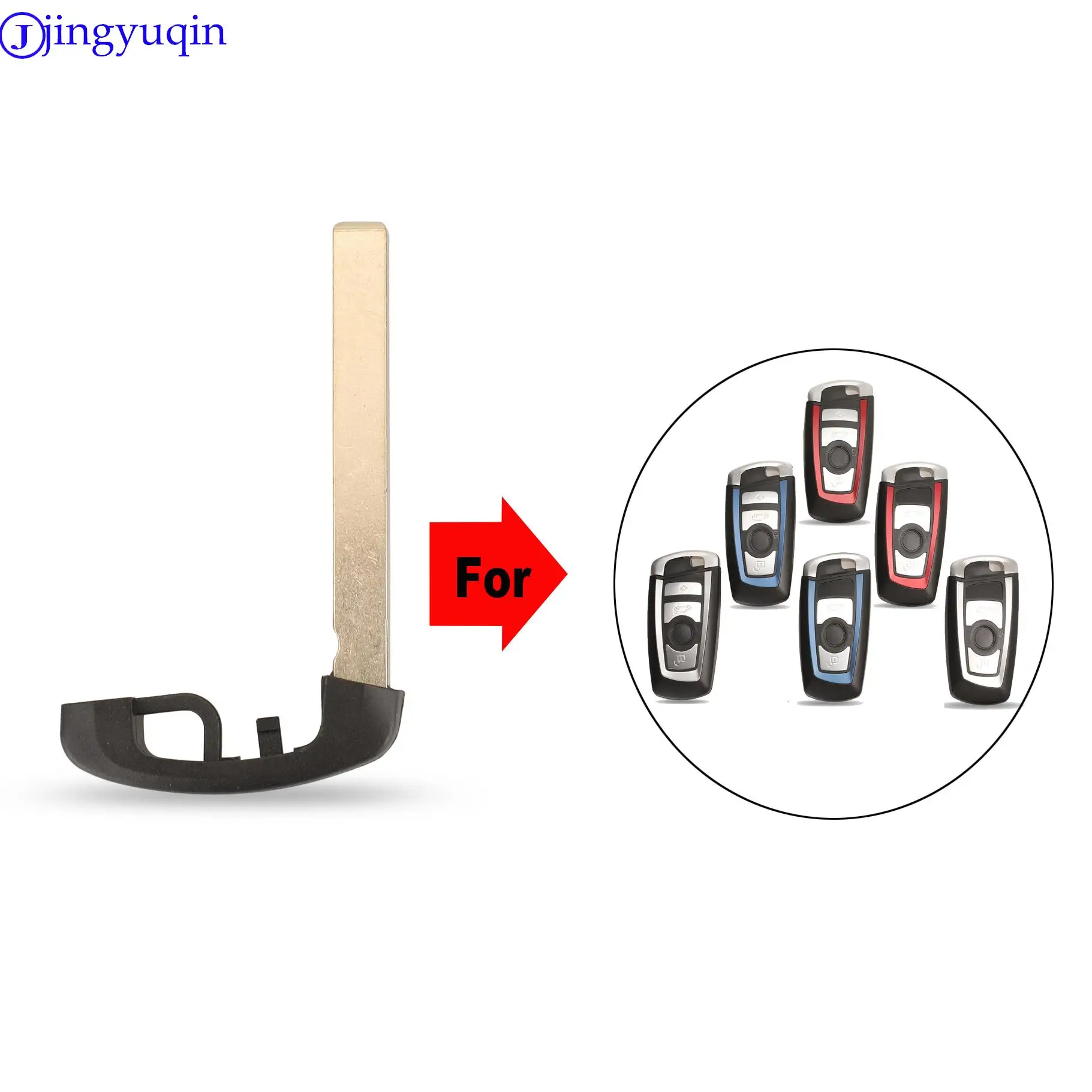 

Jingyuqin 1p дистанционный пустой ключ Uucut Blade для BMW F 3 5 7 серии X5 X6 F20 F22 F30 CAS4 CAS4 + FEM BDC Promixity Key