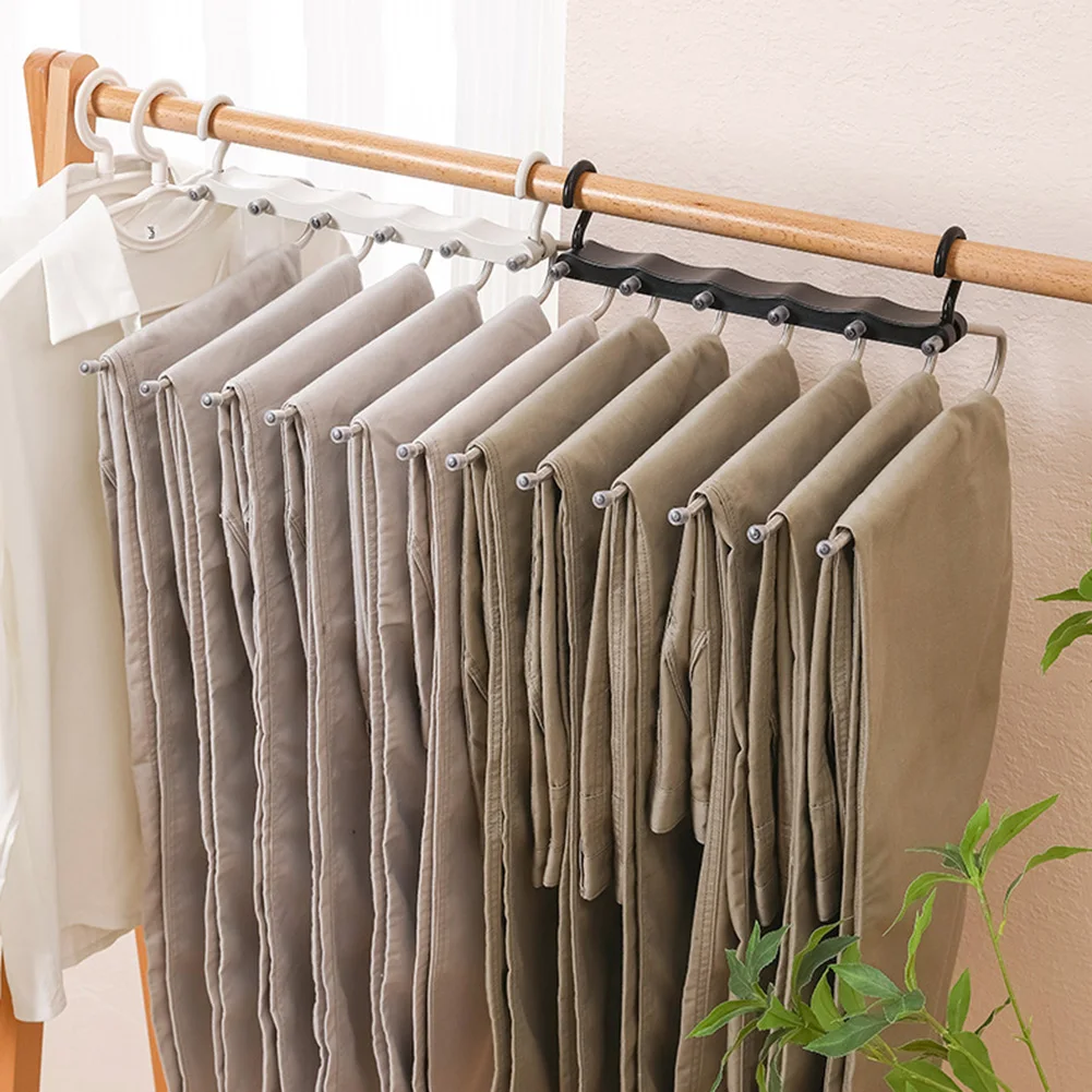 

Household Trouser Hanger Practical Pants Organizing Shelf For Skirt