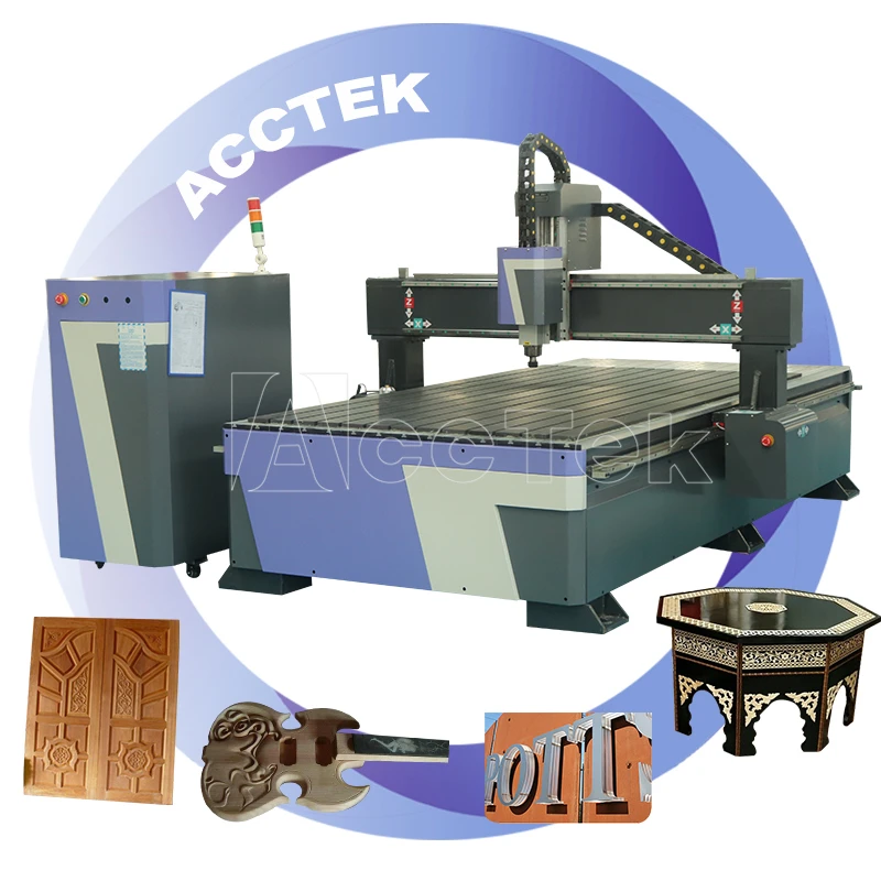 

AccTek 3/4 Axis 1325 CNC Router Engraver Plywood Cutter Engraving Milling Machine 2513 Woodworking Machinery For DIY Craft