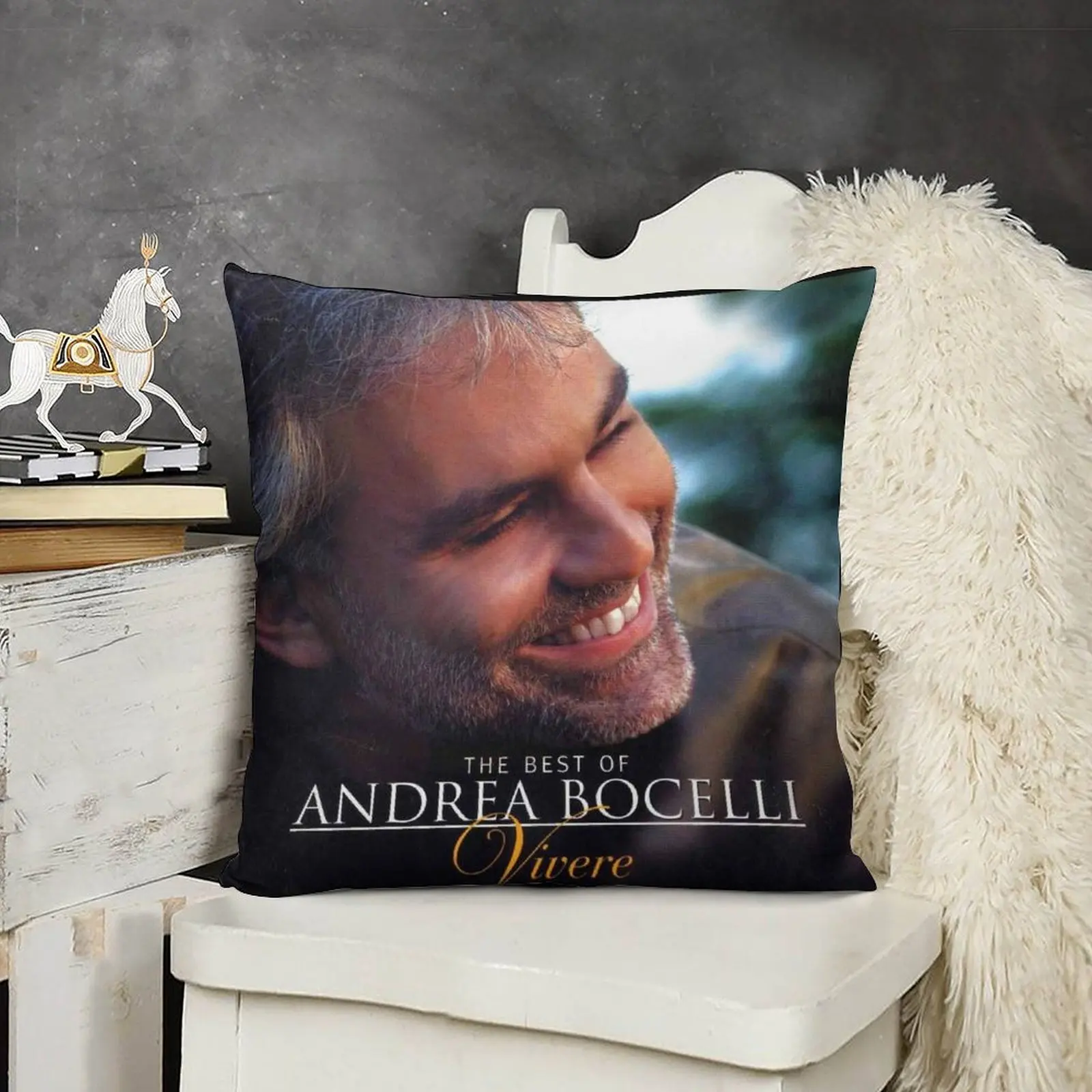 Лучшие из Андреа Бочелли диванная подушка рождественские украшения 2025 наволочки