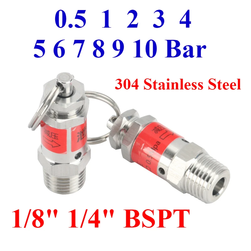 

Предохранительный клапан из нержавеющей стали 304