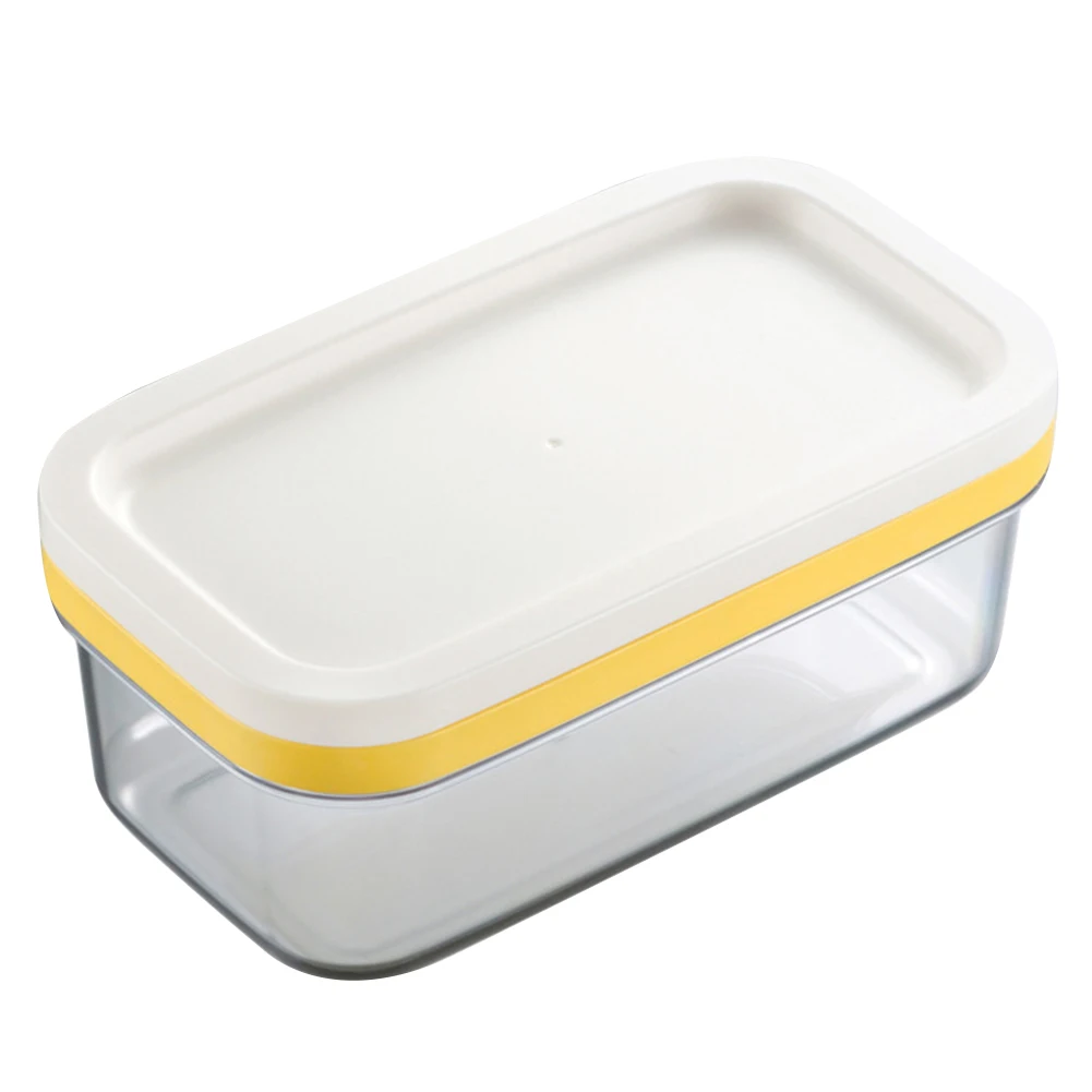 

Портативный контейнер для сыра, Кухонный Контейнер для хранения с крышкой, прямоугольный контейнер для масла, домашняя пищевая тарелка для резки, герметизация