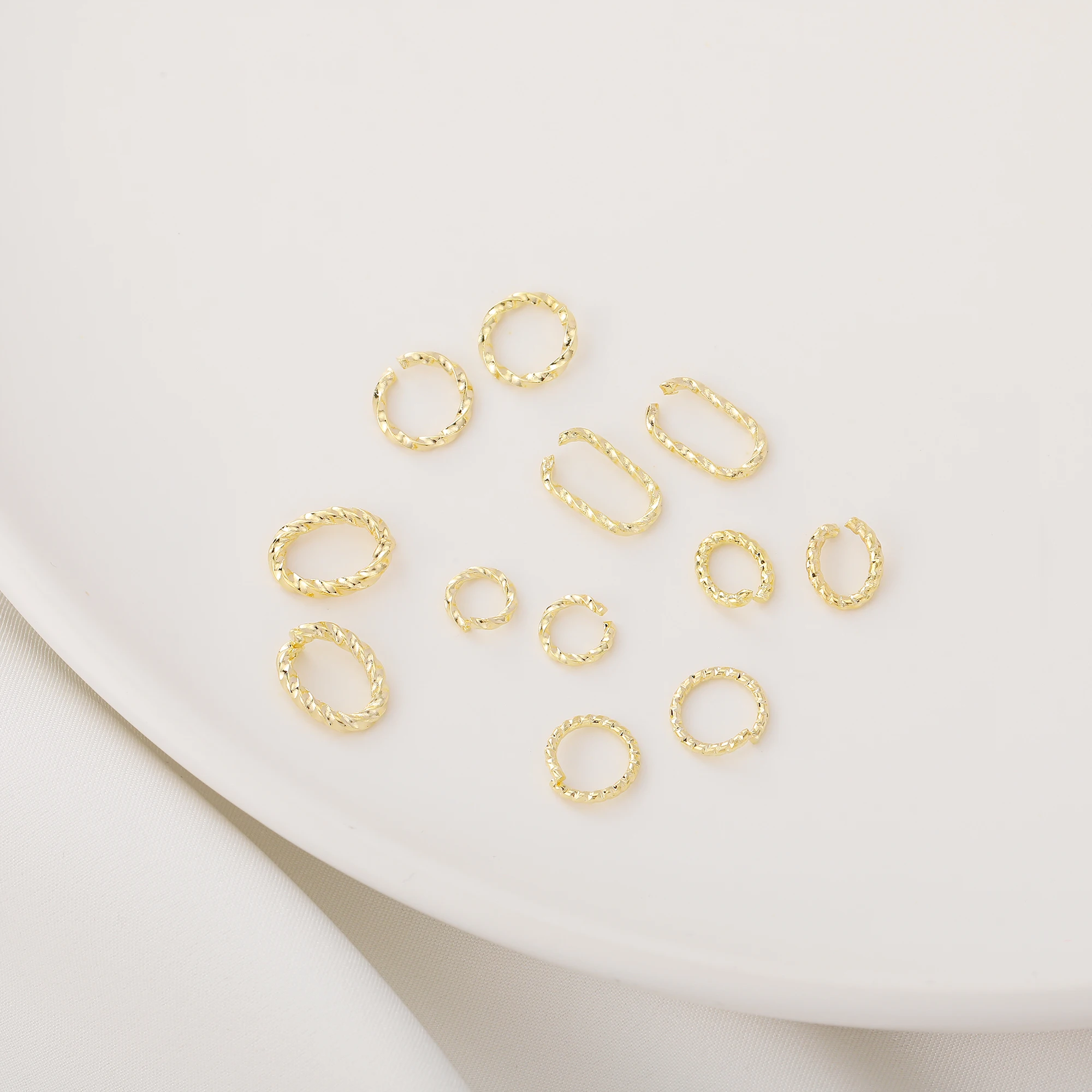 

assoonas,14k gold plated,jewelry accessories,open jump ring,M603K,hand made,diy necklace,jewelry making
