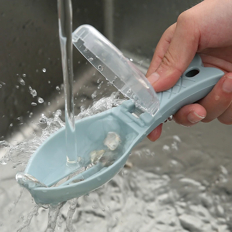 Строгальный инструмент для рыбной чешуи кухонная щетка рыбы терка быстрая