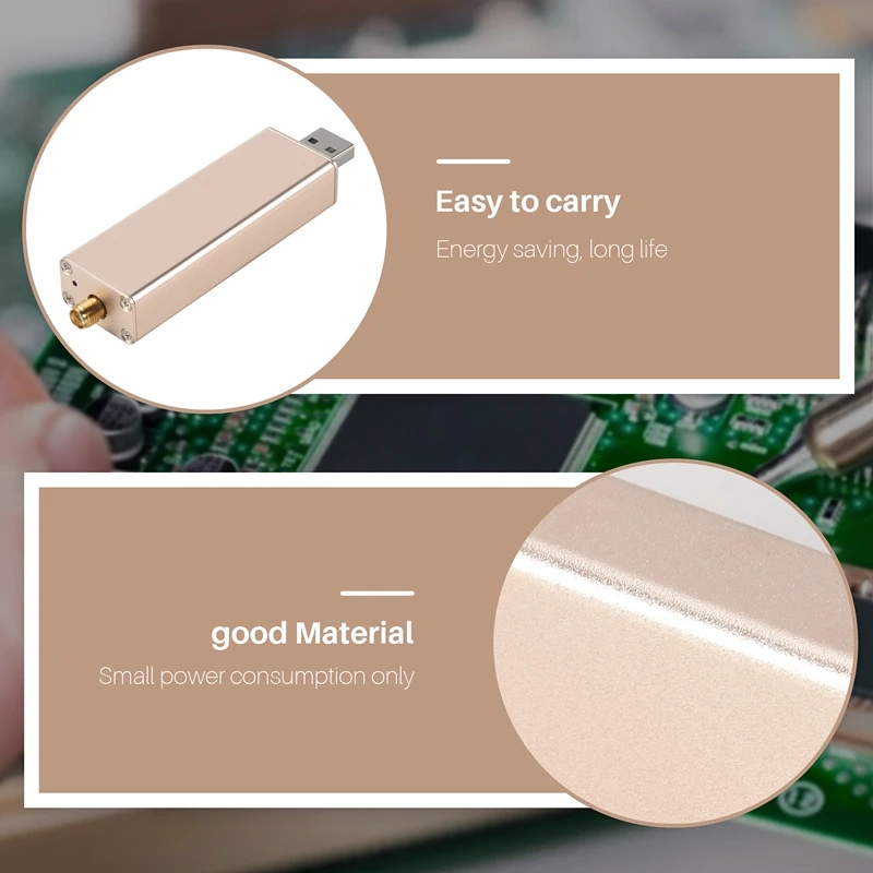 Приемник SDR V3 Pro Rtl2832 Rtl2832u R820T2 RTL Для 100 кГц-1 7 ГГц UHF VHF HF AM FM