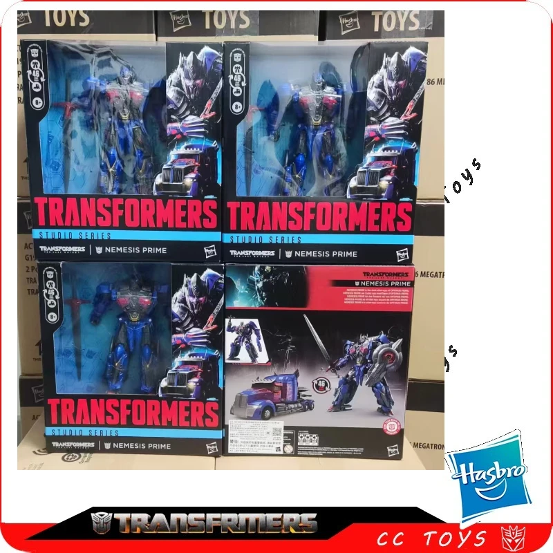 Фото В наличии: Игрушки Hasbro Transformers Studio Series, модели Немезис Прайм, аниме-фигурки, роботы, экшн-фигурки, подарки, товары для хобби №1