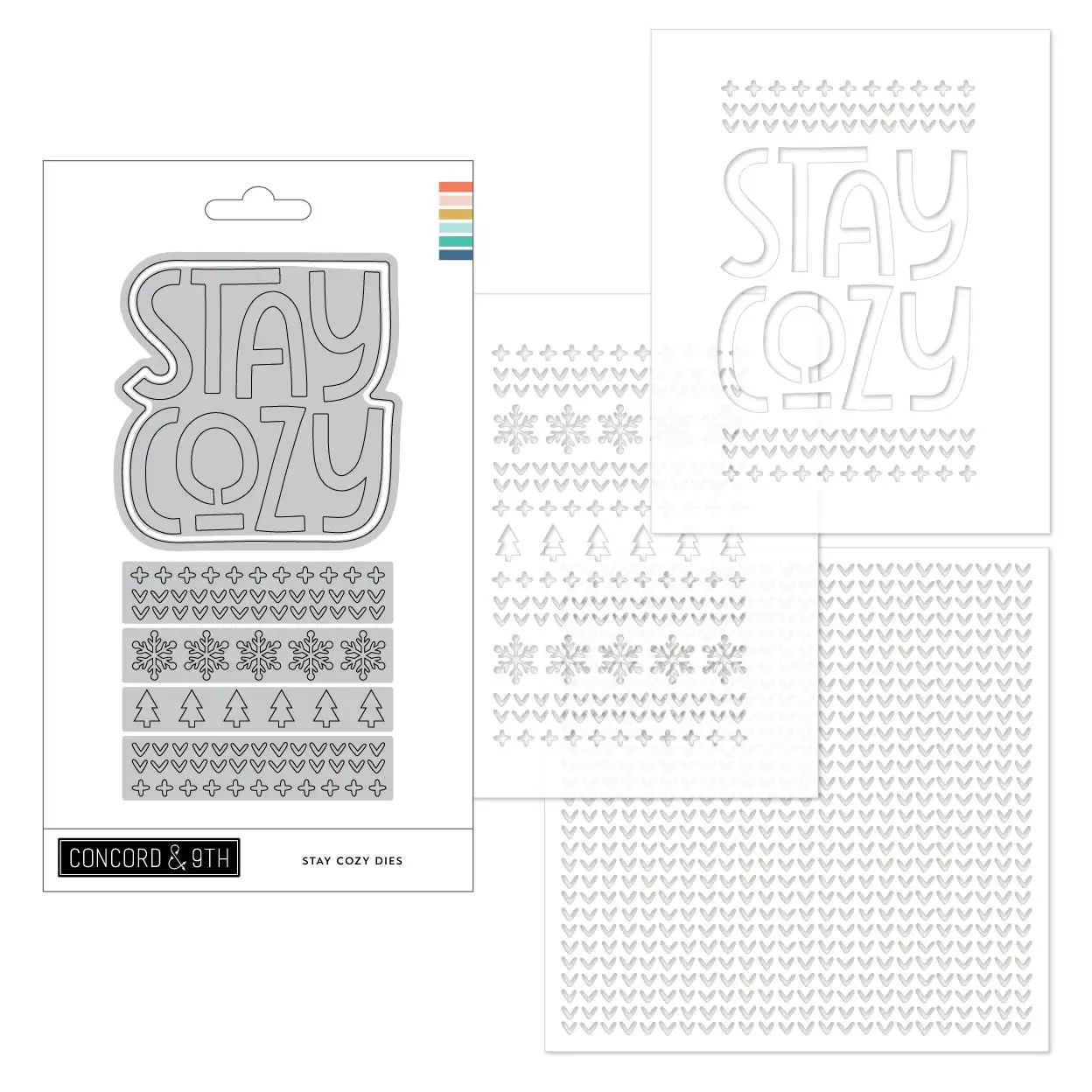 

Stay Cozy Metal Cutting Dies Stencils for Scrapbooking Photo Album Decorative Embossing DIY Handmade Paper Cards Crafts 2023 New