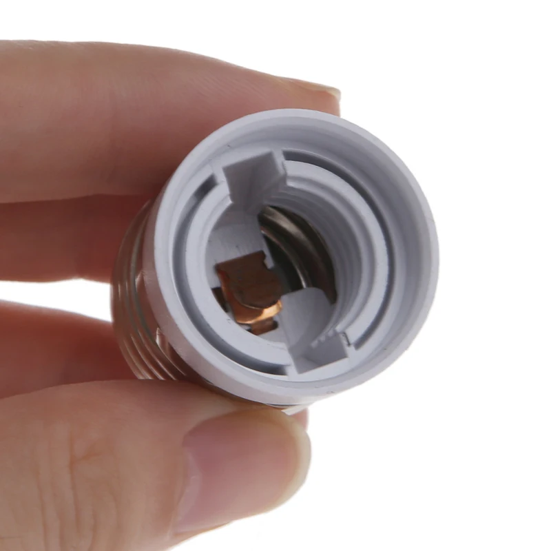 Цоколь от E27 до E17 светодиодная галогенная лампа CFL адаптер для лампы держатель