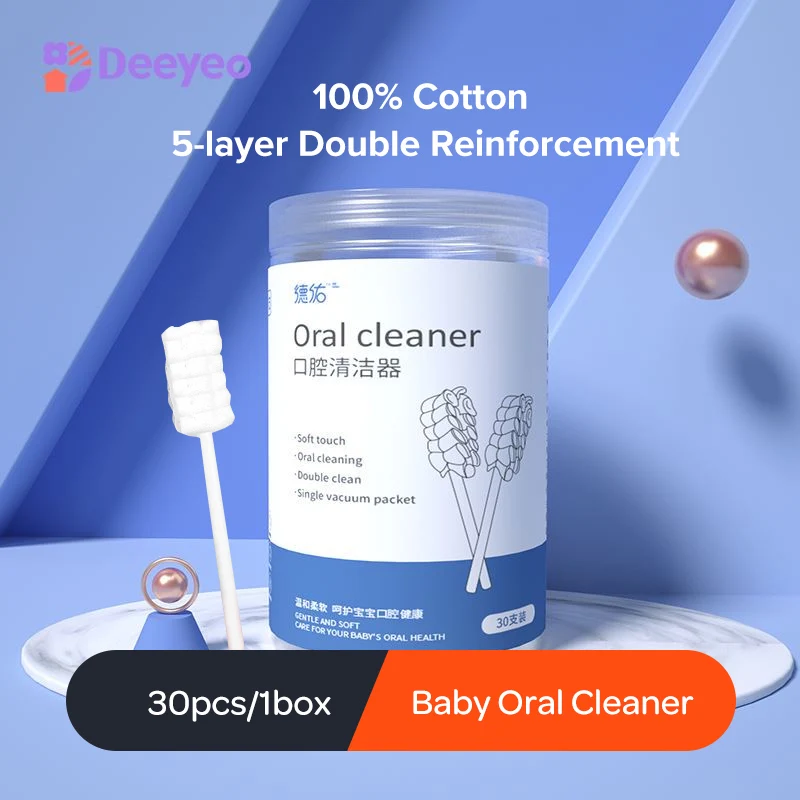 

Deeyeo Brosse a Dent Enfant Kids' Toothbrushes Oral Tongue Cleaner New Born Baby Item Soft Toothbrush Cepillo De Dientes 30PCS