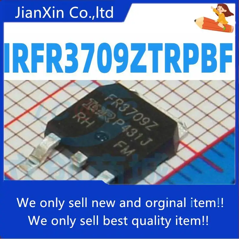 

30 Оригинальный Новый IRFR3709ZTRPBF TO-252-3 N-channel 30V/86A SMD MOSFET