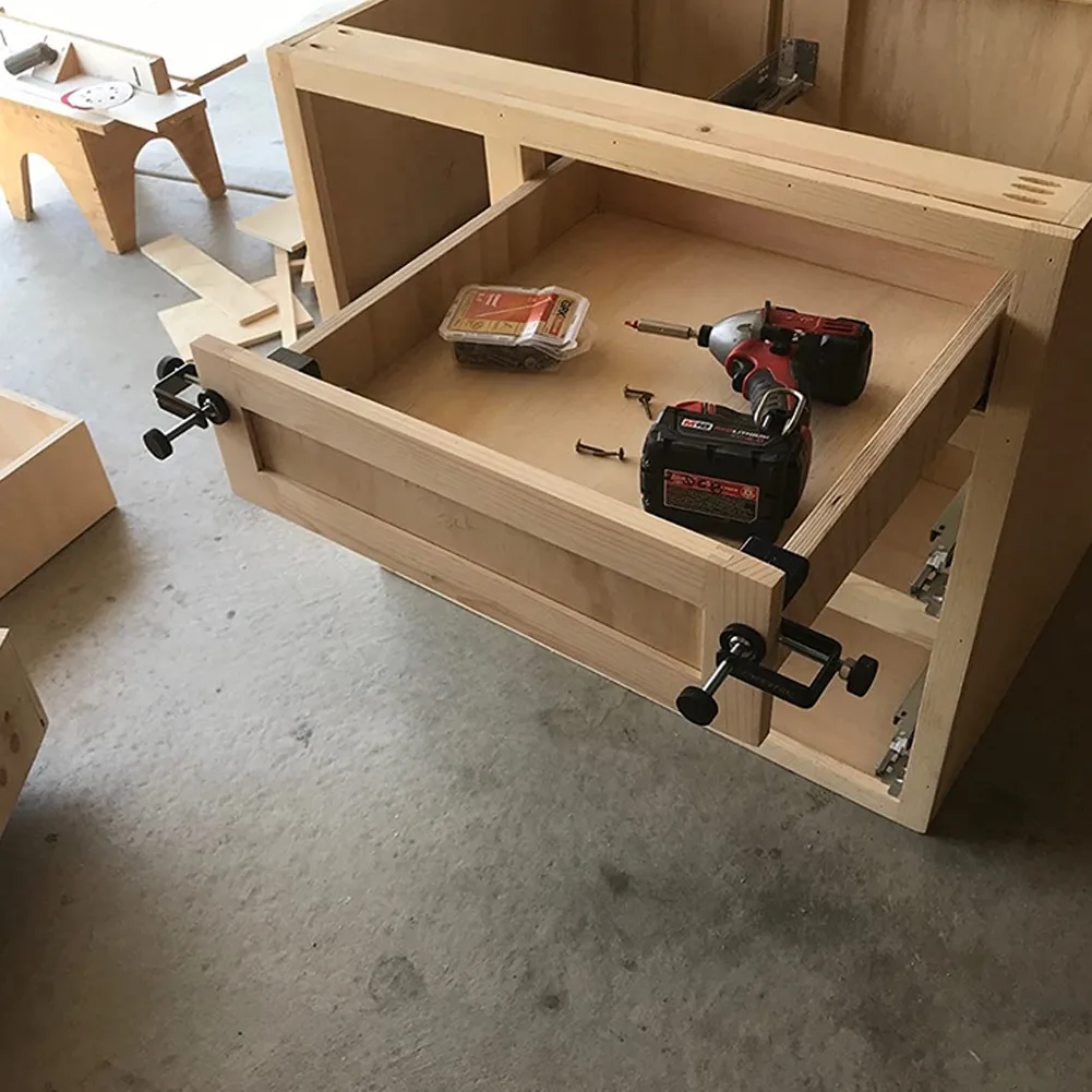 

Drawer Fixture Cabinet Hardware Jig For Easy And Fast Drawer Front Panel Install Drawer Tool Accessories Drawer Mounting Clips