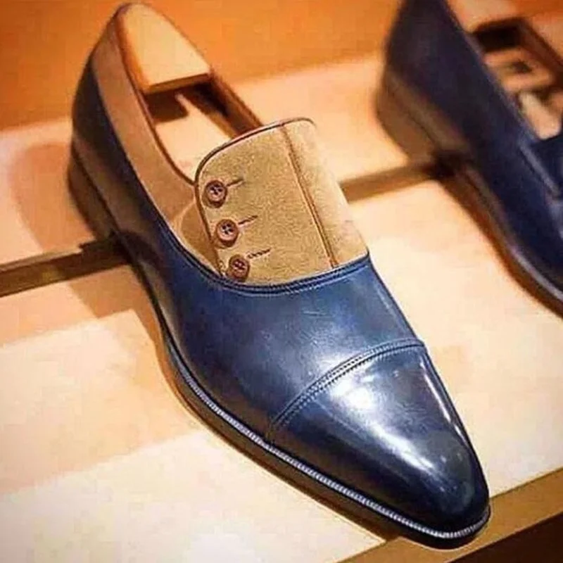 

Men pu Leather Shoes Low Heel Casual Shoes Dress Shoes Brogue Shoes Spring Ankle Boots Vintage Classic Male Casual