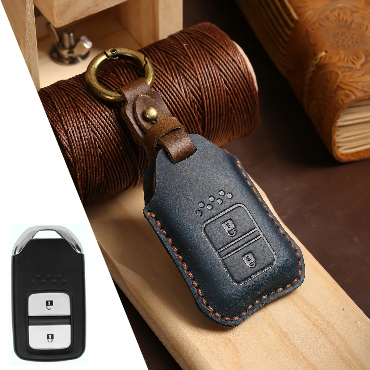 

Чехол для дистанционного ключа автомобиля, брелок для Honda Vezel City Civic Jazz BRV BR-V HRV, защитный брелок, автомобильные аксессуары