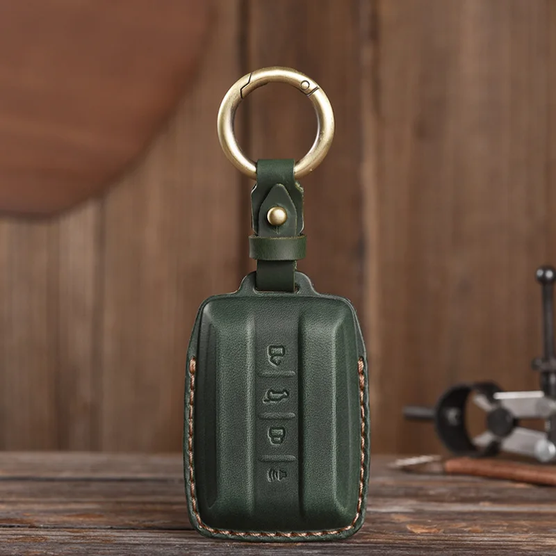 

Кожаный чехол для автомобильного ключа, чехол-брелок для 2021 Tank 300 Tank 500, защитное кольцо, брелок, автомобильные аксессуары, защита